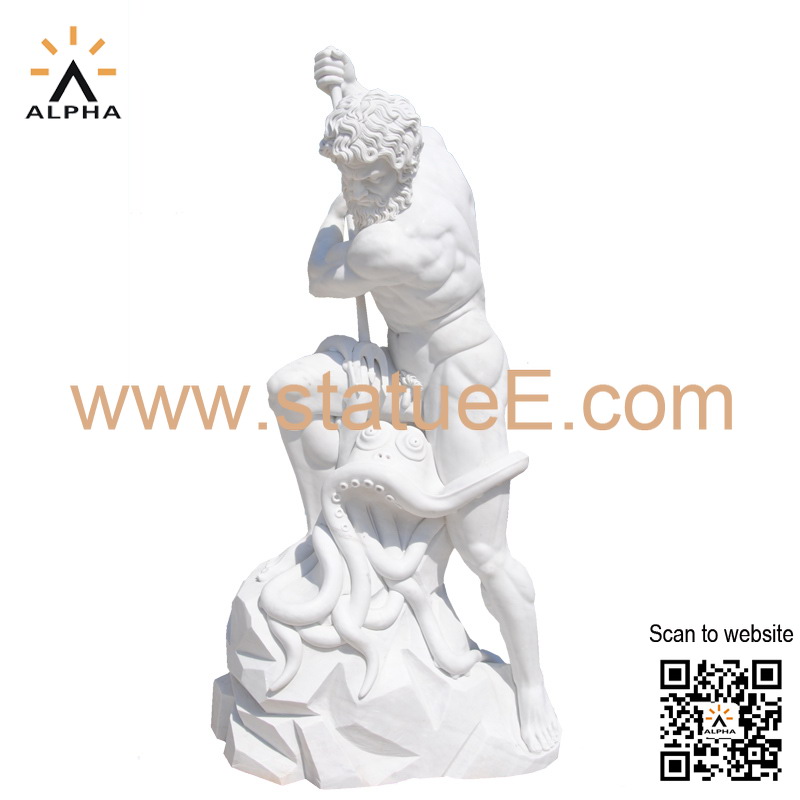 Poseidon statue Greece